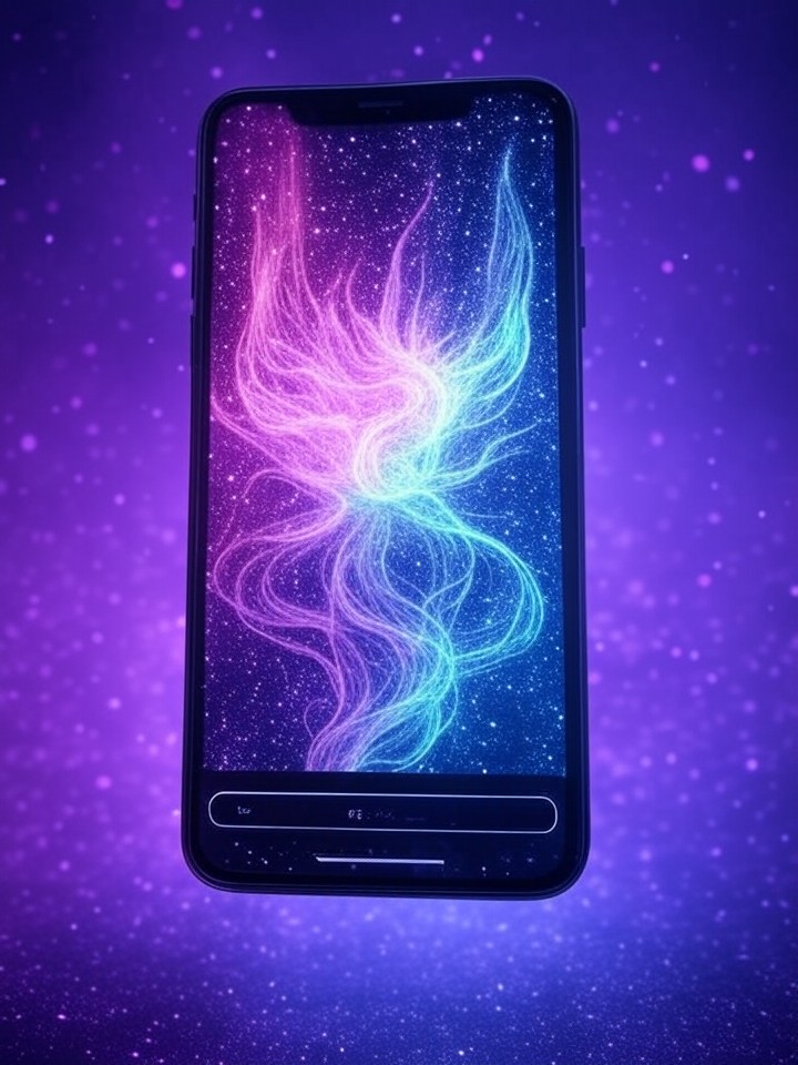 Girl creature - organic aurora